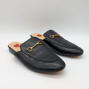 Arqa Black Gold Leather Slip On Shoe 39